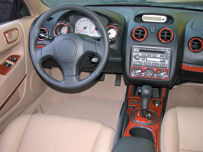 Mitsubishi Eclipse / Spyder Wood Dash Kit by B&I