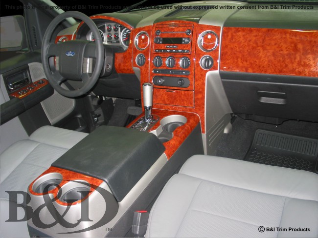 Ford F150 Fx4 / Lariat Wood Dash Kit by B&I