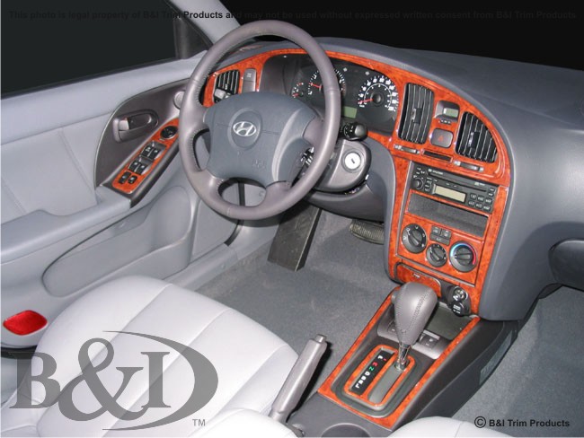 Hyundai Elantra Wood Dash Kit by B&I