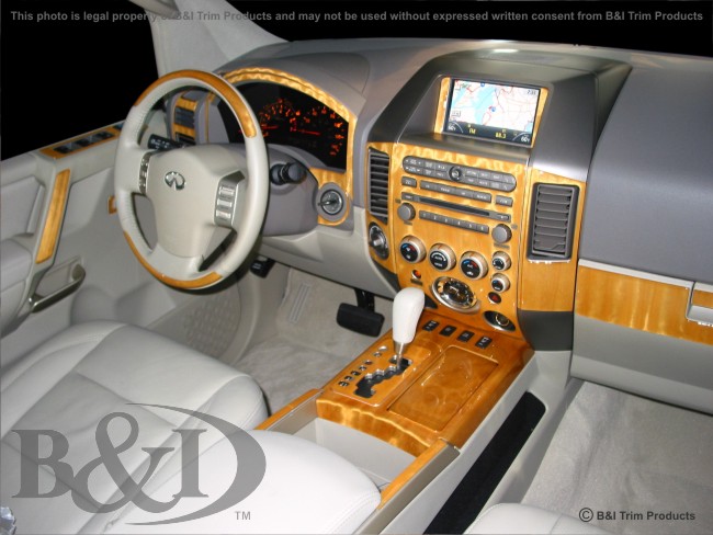 Fiti Qx56 Wood Dash Kit by B&I