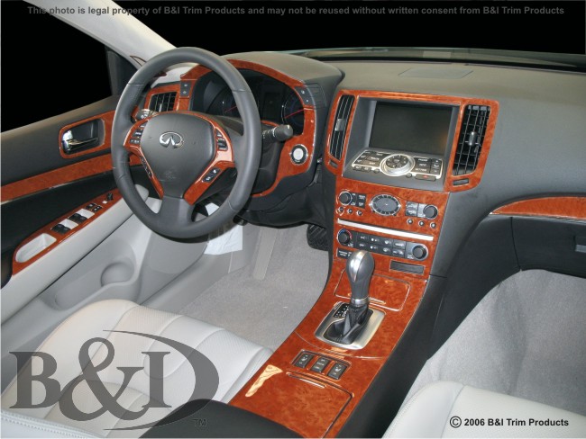 Fiti G35 07-up Wood Dash Kit by B&I